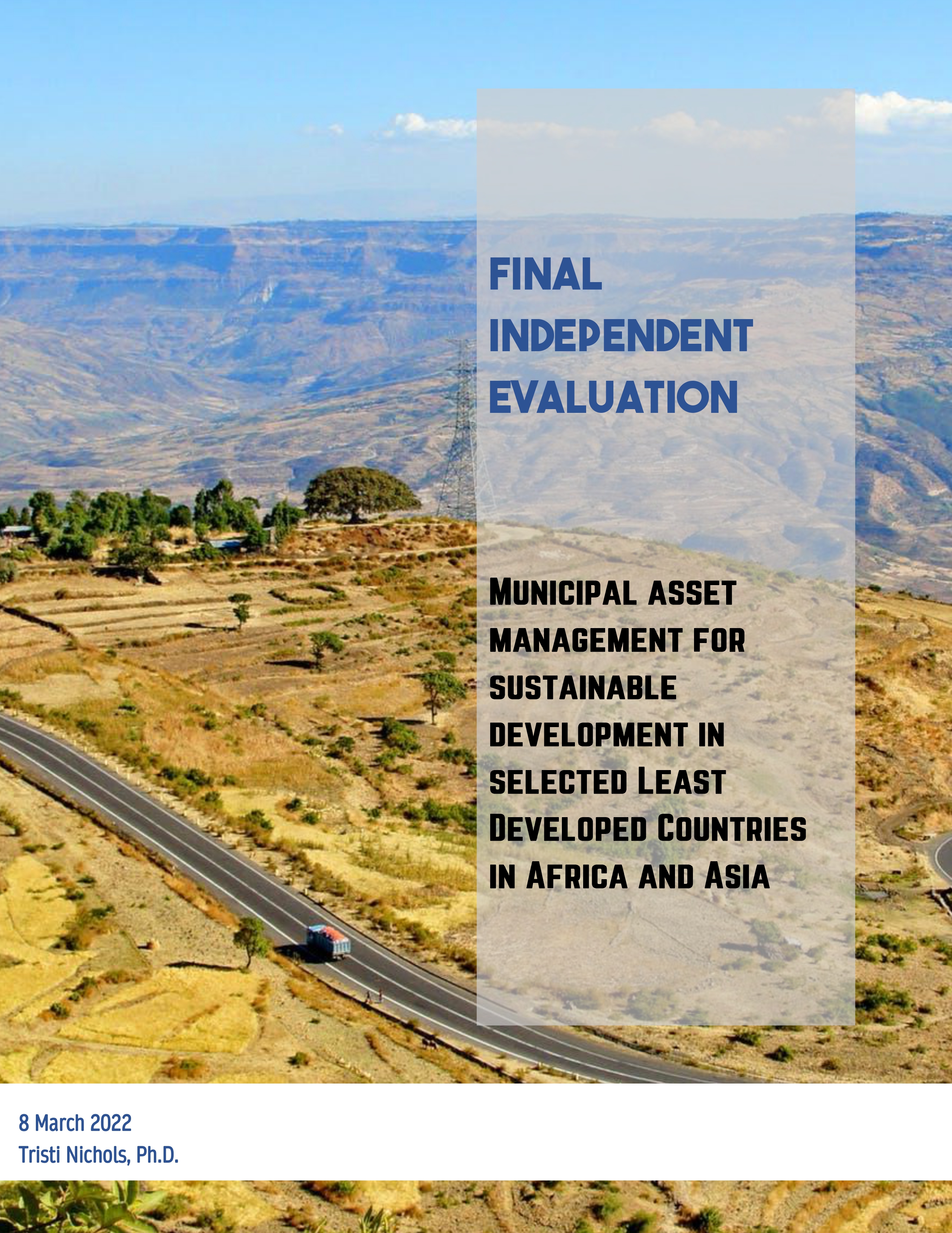 Final Evaluation of Development Account project titled Municipal Asset Management for Sustainable Development in Selected Least Developed Countries in Africa and Asia