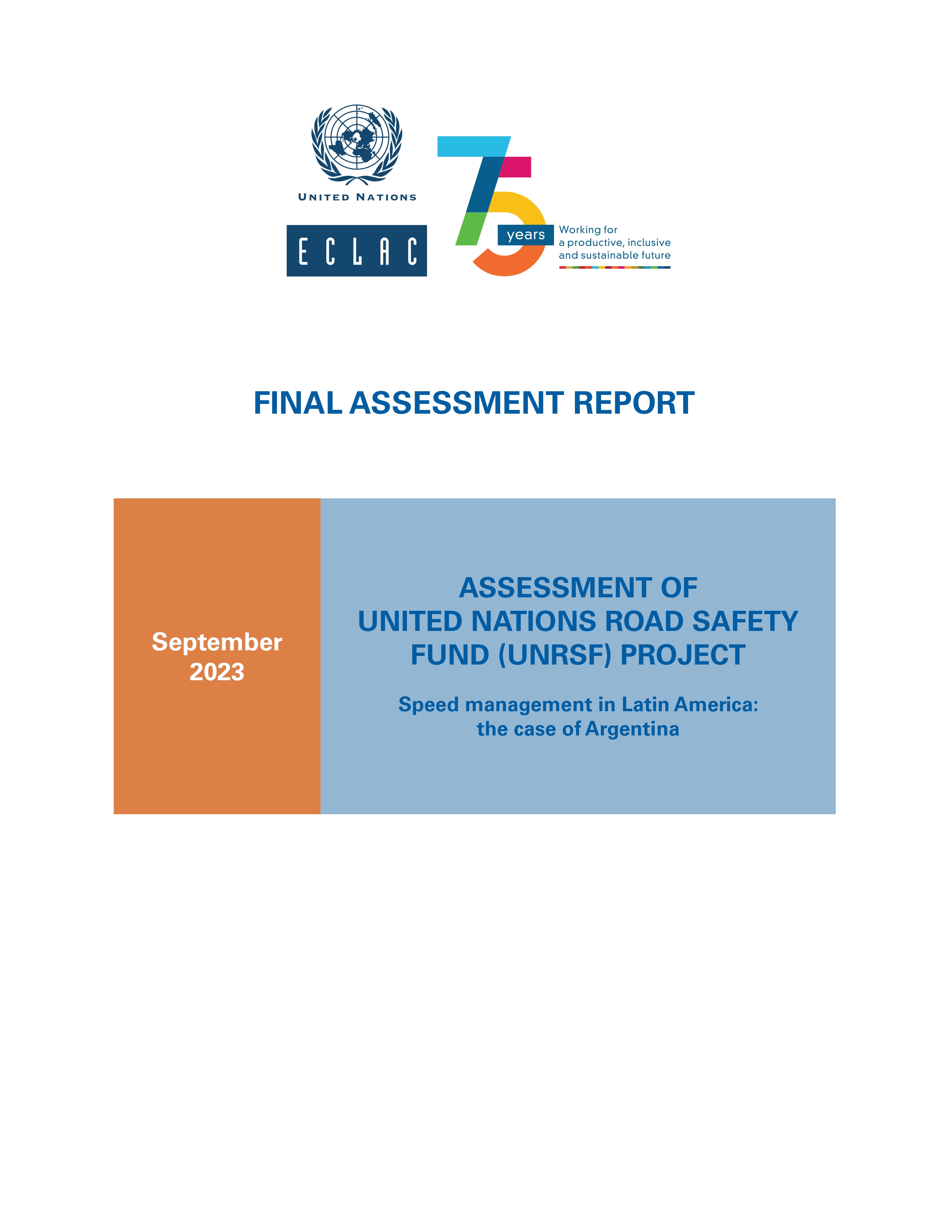 UNRSF Strengthening road traffic enforcement in the state of Pará, Brazil