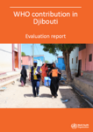  Two health workers visit local communities door-to-door in Djibouti City for the national polio vaccination campaign conducted by the Djibouti Ministry of Health, UNICEF and WHO in October 2022.  Credit: WHO / Zeinab Ismail 