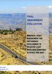 Final Evaluation of Development Account project titled Municipal Asset Management for Sustainable Development in Selected LDCs in Africa and Asia