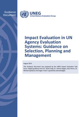 Impact Evaluation Guidance Document