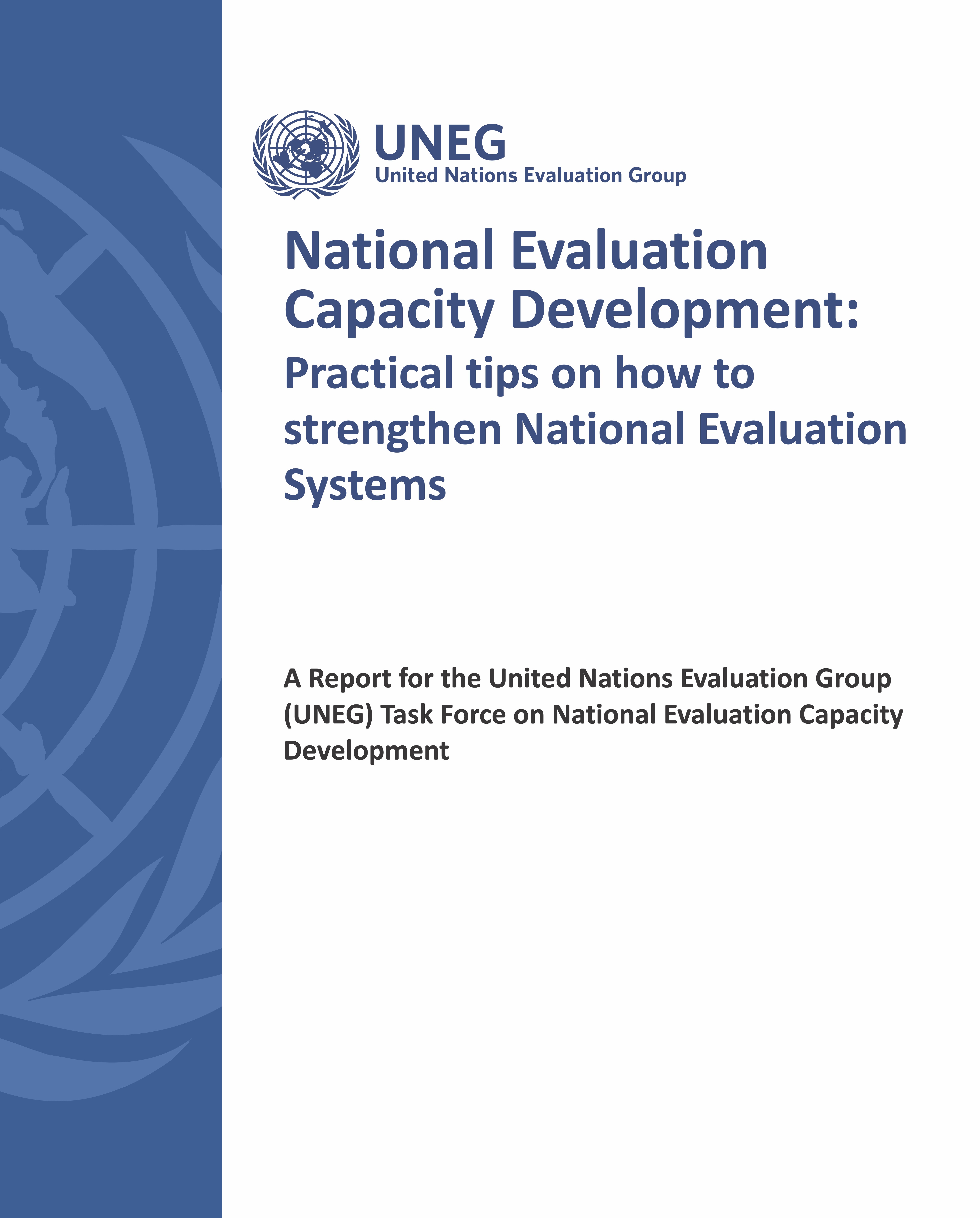 Practical tips on how to strengthen National Evaluation Systems